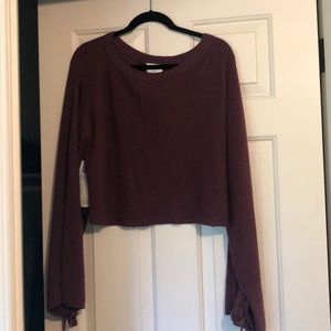 Maroon Aritzia Sweater